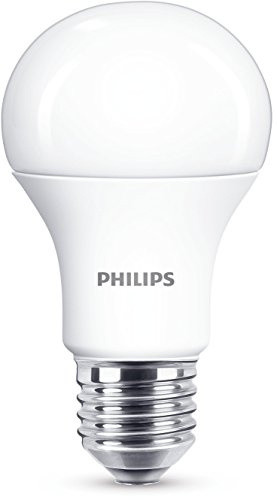 Philips LED 13 W (100 W) A60 E27 Edison Screw Light Bulb, Frosted - Cool White