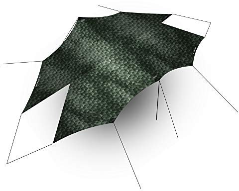 HEIMPLANET Original | Dusk Tarp Plane Shelter | Zelt Tarp mit 5000mm Wassersäule | Zeltplane mit Ösen | Unterstützt 1% for The Planet