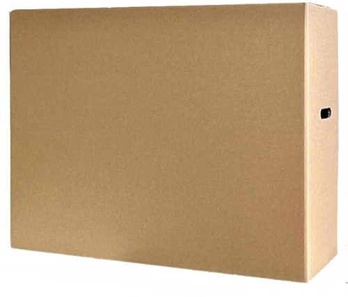 85 inch TV Removal Cardboard Moving Box - ideal for Screens, Artwork, Mirrors & Pictures (1)