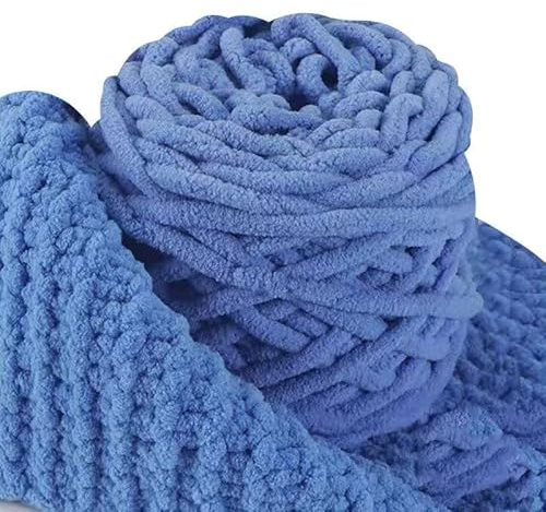uyeoco Gomitolo di Lana Grossa 300/600g Gomitolo di Filato Grosso per Lavorare A Maglia all'Uncinetto per Maglieria A Mano Filato all'Uncinetto Ingombrante per La Coperta Artigianato Fai da Te