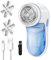 Rasoir Anti Bouloche, Rasoir Anti-bouloche avec Prise USB avec 2 Lame Rechange, Retire Peluche et Bouloches Rapidement et Efficacement, Épilateur pour vêtements, couvertures, Pulls, Tapis, Fibres