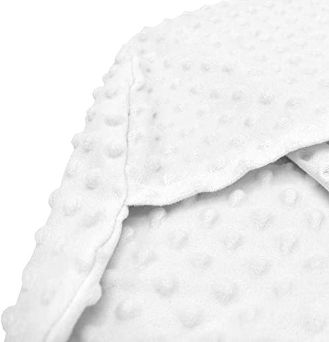 Baby-Fütterungskissenbezug, Abnehmbarer Stillkissenbezug, Ultraweich, Bequem, Leicht zu Reinigen für Zuhause (Weiss)