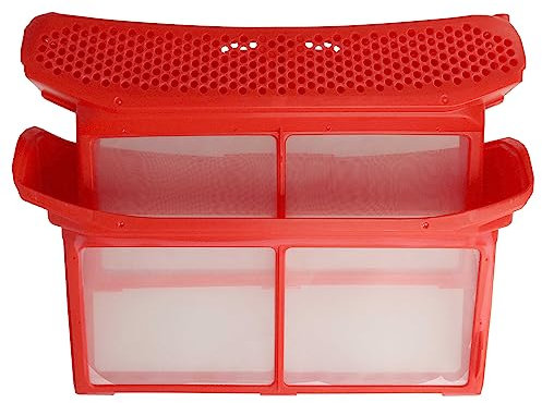 vhbw Flusensieb kompatibel mit Siemens IQ800, IQ890 Wäschetrockner, Wärmepumpentrockner - Filter + Halter