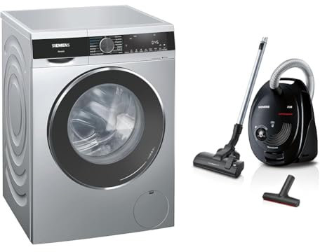 Siemens WN54G1X0 iQ500 Waschtrockner & Staubsauger mit Beutel Z 3.0 extreme power VSZ3XTRM11