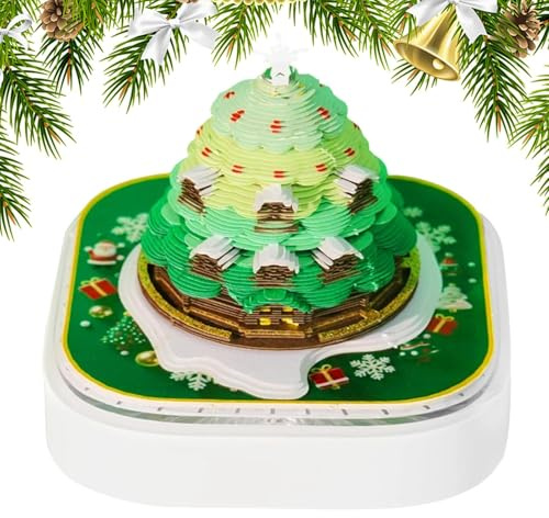 Calendario Reloj 2026,Calendario Para Efectuar Árbol De Navidad 3D 2026 | Planificador Diario Iluminado | Para Profesores Estudiantes Adultos Navidad Casa Biblioteca Habitación
