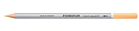 Staedtler Karat Aquarell 125-43 professionella akvarellpennor – persika (paket med 6)