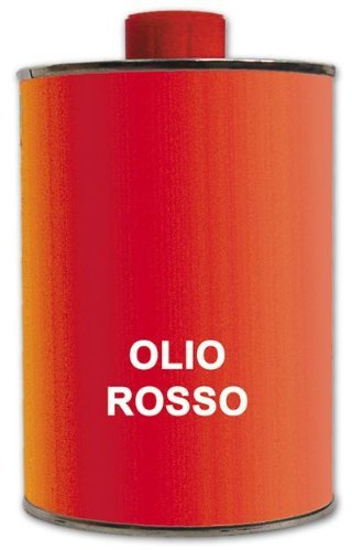 Olio Rosso per la Pulizia di di Mobili e Porte in Legno Scuro 1 Lt.