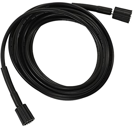 TOPINCN 9m High Pressure Washer Hose, PVC and Rubber Construction, M22 15mm Connectors, for Car Wash, Windows, Driveways Cleaning