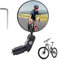 Fahrradspiegel für E-Bike Links,Fahrrad Spiegel Rückspiegel Zubehör Lenker linksKlappbar 360°Drehbar Mirror Fahradspiege Klein Orbicular Universal Bicycle Scooter Accessories Fahrradhelm für Blinker