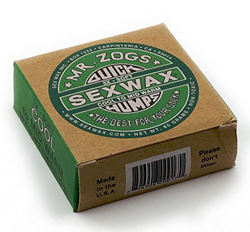 Sex Wax Mr. Zogs Quick Humps Cool to Mid Warm Water Surfboard Wax Block