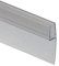 Schulte D2975 Premium Dichtung Universaldichtung vertikal/senkrecht für Duschkabine, Transparent