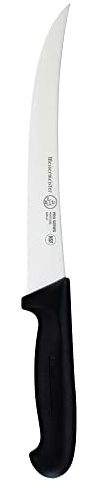 Messermeister Pro Series 8” Breaking Knife - German X50 Stainless Steel & NSF-Approved PolyFibre Handle - 15-Degree Edge, Rust Resistant & Easy to Maintain - Made in Portugal