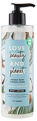 Body Lotion - Luscious Hydration LOVE BEAUTY AND PLANET Body Lotion Rinfrescante Lady Coconut Water & Mimosa Flower 400 ml
