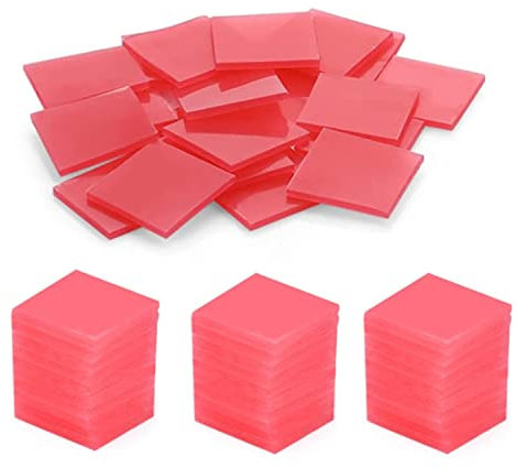 DIY Arcilla de Pegamento,50 Piezas 5D Pintura Diamante Pegamento Arcilla Ambiental Bricolaje Bordado Diamante Pegamento Bordado Punto de Cruz Pintura Arcilla Diamante Pintura Cera 2.5 x 2.5 cm