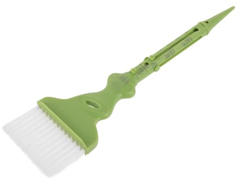 VILLCASE Spazzola per Tintura Chioma in Plastica Verde Resistente All'usura, Strumento Professionale per Applicazione Colore, per Uso Domestico e Salone