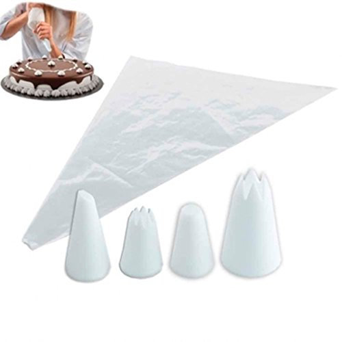 Orion Juego de 12 Mangas pasteleras de Nata