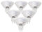 Halogenlampe MR16, 35 W 12 V MR16 GU5.3 Halogenstrahler, Warmweiß, Satz von 6
