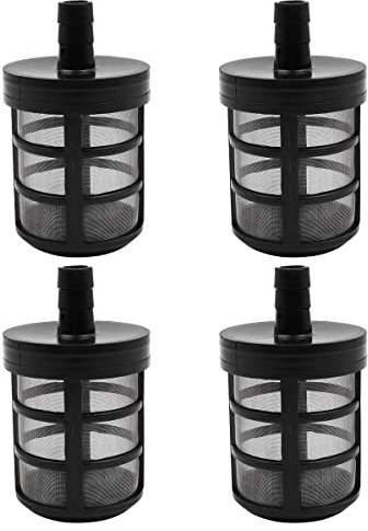 WANGCL 4PCS Pipe Filters Garden Hose Filter Water Pump Suction Filter Water Suction Filter for Pressure Washer for Garden Courtyard -280 380