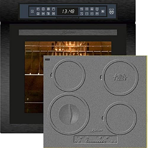 Kaiser Set four EH 6306 RS +KCT 6705 RI cuisinière, Four encastrable,79L 15 fct. +plaque de cuisson à induction 60 cm