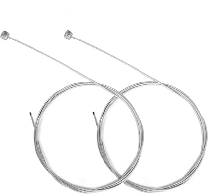 ANMOYIXIA Bike Brake Cable 4 PCS Universal Bicycle Brake Cable Before and After, Bicycle Brake Cable Replacement Accessories for Mountain Bike and Road Bike