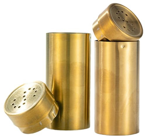 Warmhm 2 Bottiglie Di Condimento In Acciaio Inossidabile Dispenser Di Spezie Accessori Moderni Barattolo Di Sale E Shaker Per Condimenti Contenitori Per Condimenti