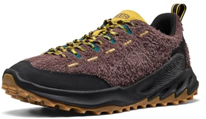 KEEN Men's Jasper Zionic Durable Tread Suede Climbing Approach Style Hiking Shoes, Java/Cream Gold, 10 US