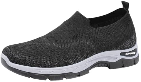 Chaussure Orthopedique Femme - Basket sans Lacet Femme Chaussures Légères Shoes Plateforme Sneaker Semelle Souple Shoe Respirant Chaussure Tendance Sneakers Slip-Ins-Grand Entry Chaussures