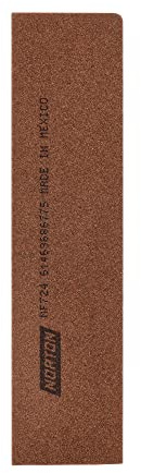 Norton India AO Triangular Knife Blade File, 4 x 1 x 1/8 Inch India Knife Blade File Triangular MF724 Medium Grit