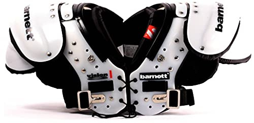 BARNETT Vision I XL, Noir, épaulière de Football, QB-WR-DB,