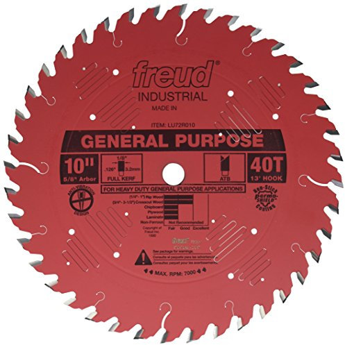 Lit Freud lu72r010 ATB hoja de sierra circular, 10 x 40 x 5/8