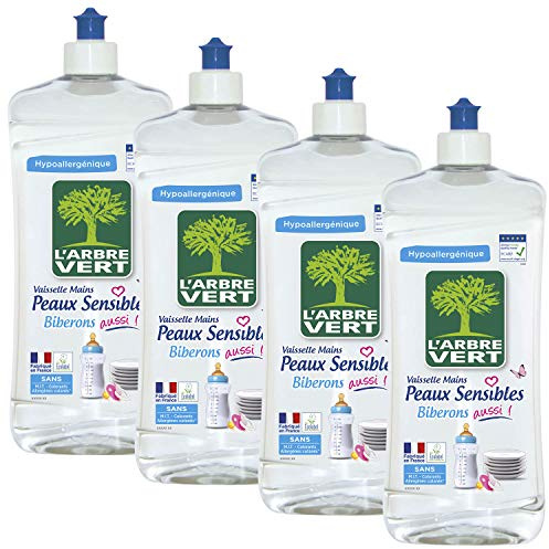 El árbol verde 28257 líquido – Vajilla de 750 ml – 4 unidades