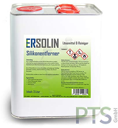 ERSOLIN Silikonentferner | Siliconentferner | antistatisch | Entfetter | Reiniger für Autolack 3 Liter