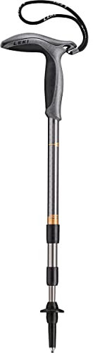LEKI Super Micro Wanderstöcke, dunkelanthrazit-Kupfer, 66-90cm