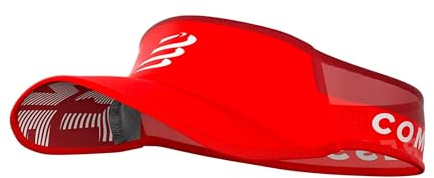 COMPRESSPORT Visor Ultralight Laufvisier, rot, eine Größe