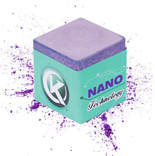 KONLLEN Pool Queue Kreide Nano Technologie Billardkreide für professionelles Turnier Dedizierte Poolkreiden (Hervorragende Leistung, Miscue, Langlebig)