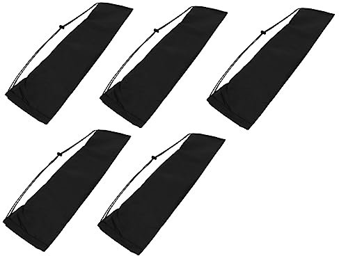 PACKOVE 5pièces Housse De Transport pour Trépied avec Pochette De Rangement pour Matériel Photo Conteneur pour Trépied Organisateur De Pied Éclairage