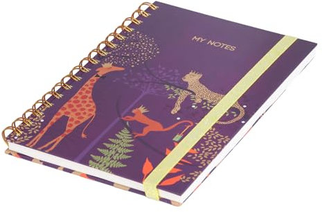 ALEEIK Notizbuch A5 Notizblock Notizheft Journal Buch Notizbücher Liniert Notizblöcke Hard Cover 160 Seiten Spiralblock Notiz Bücher Für Schule Reisen Büro Notizen