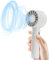 Furnsii Superstark Hand Ventilator, 3X Leistungsstark Turbowind Handventilator Akku Aufladbar mit 16 Stunden 4 Stufen, Mini Ventilator Frauen Männer Kinder für Reisen Büro Zuhause