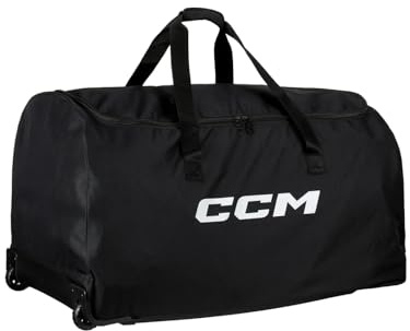 PG Sports CCM 420 Wheeled Hockey Bag, Black (Large (36 L x 20 H x 20 W))