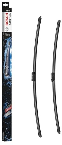 Bosch Aerotwin A 944 S - Jeu de 2 Balais d'essuie-glaces de Remplacement Avant - Livrés avec Adaptateur Pré-assemblé - 800mm / 750mm