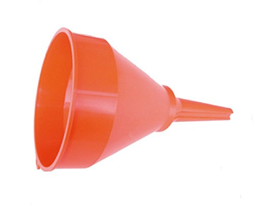 GREENSTAR - Entonnoir En Plastique - Avec Filtre Amovible - Pour Bricolage Ou Mécanique - 100 mm - Rouge