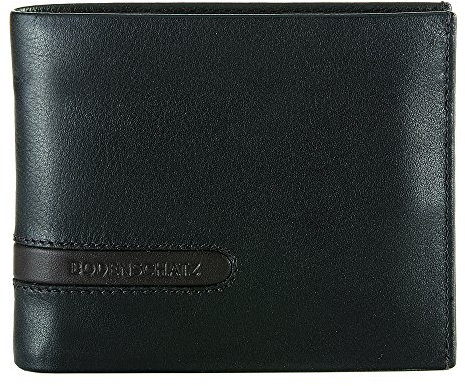 Bodenschatz Catania 8-284 CA 01 Herren Geldbörsen 13x10x3 cm (B x H x T), Schwarz (Black)
