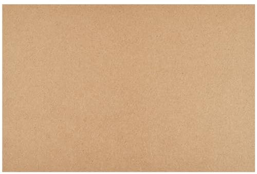 CRASPIRE Pannelli in Legno MDF per Artigianato, Rettangolo di Spessore 3 mm, Pannello in Fibra di Media Densità, Pannello MDF in Legno, Pannelli in Truciolato per Pannello per L'Essiccazione