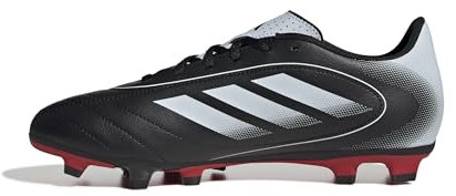 Adidas Unisex-Adult Goletto IX Firm Ground/Multi Ground Soccer, Black/White/Better Scarlet, 5.5