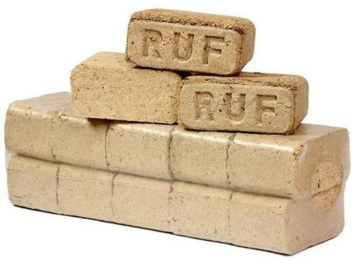 RUF Bricchetti da 10 kg, combustibile per legno compresso