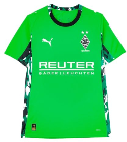 PUMA Offizielles Auswärtstrikot „Away 25/26“ | Borussia Mönchengladbach | Kurzarm, dryCELL, Recyceltes Material, Gladbach Trikot