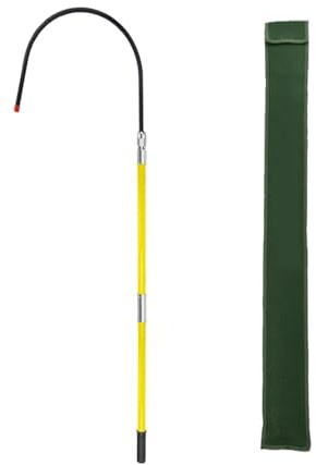 Generico Högspänningsisolerad räddningskrok - bärbar nödsituation elektrisk säkerhetssats, 1 m/3,3 fot räddningsstång, stöder 100 kg (220 pund) för nödsituationer vid elförsörjning