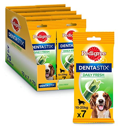 PEDIGREE Denta Stix Fresh/Zahnpflege-Snack für mittelgroße Hunde