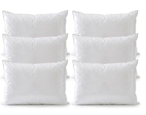 EFFETTO CASA Fornitura cuscini/guanciali da letto certificati IGNIFUGHI (8 pezzi)