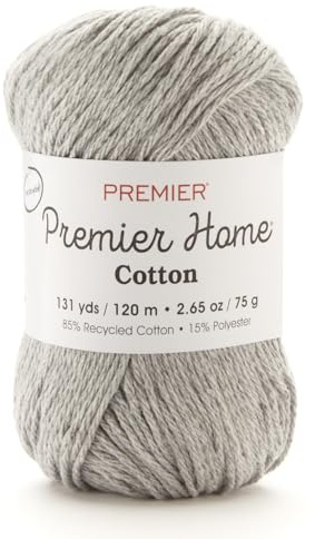 Premier Yarns Home Cotton Yarn - Solid-Pewter